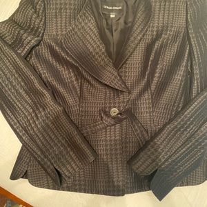 Giorgio Armani, Women’s Pants Suit. gray/ black